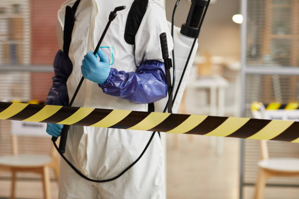 Professional Biohazard technician working in Harrison, NY